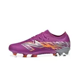 New Balance Furon Team V8 Purple and Orange Firm Ground FG Football Boot