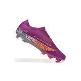 New Balance Furon Team V8 Purple and Orange Firm Ground FG Football Boot