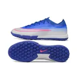 Nike Air Zoom Mercurial Vapor 17 Elite Blue and White Turf TF Football Boot - Blue/Pink