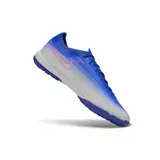 Nike Air Zoom Mercurial Vapor 17 Elite Blue and White Turf TF Football Boot - Blue/Pink