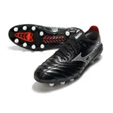 Mizuno Morelia Neo III Elite Black, White and Red Firm Ground FG Football Boot