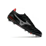 Mizuno Morelia Neo III Elite Black, White and Red Firm Ground FG Football Boot
