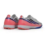Adidas F50 Hyperfast Elite Whitem Blue and Orange Turf TF Football Boot