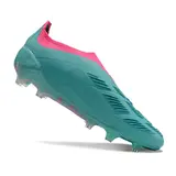 Adidas Predator 30 Elite Laceless Blue and Pink Firm Ground FG Football Boot