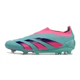 Adidas Predator 30 Elite Laceless Blue and Pink Firm Ground FG Football Boot