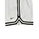 Nike White Shorts - Black Stripes