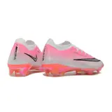 Nike Air Zoom Mercurial Vapor 17 Elite Pink, White and Silver Firm Ground FG Football Boot