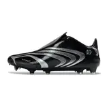 Adidas F50 Elite Black and Silver Firm Ground FG Football Boot
