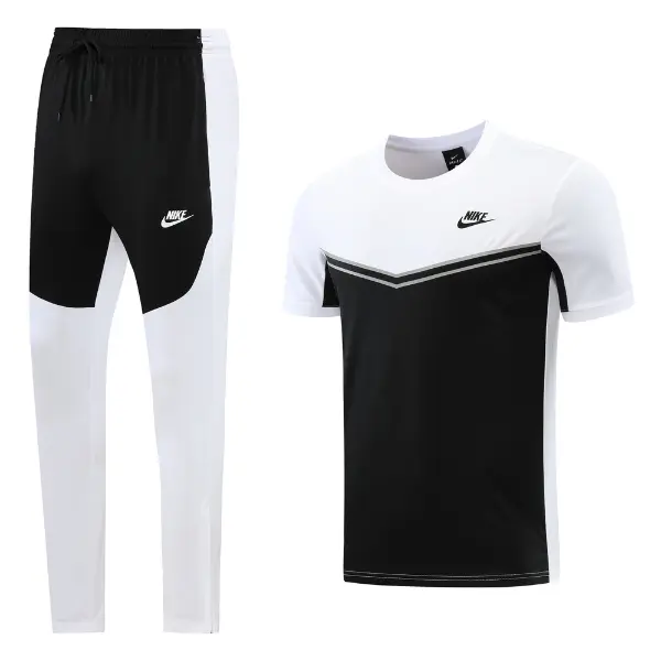 Nike Black and White Training Set T-Shirt and Pants