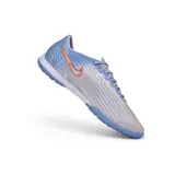 Nike Air Zoom Mercurial Superfly 11 Elite Gray and Light Blue Turf TF Football Boot