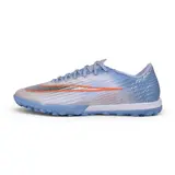 Nike Air Zoom Mercurial Superfly 11 Elite Gray and Light Blue Turf TF Football Boot
