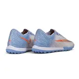 Nike Air Zoom Mercurial Superfly 11 Elite Gray and Light Blue Turf TF Football Boot