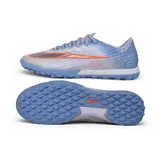 Nike Air Zoom Mercurial Superfly 11 Elite Gray and Light Blue Turf TF Football Boot