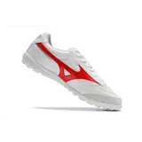 Mizuno Morelia Sala White and Red Turf TF Football Boot