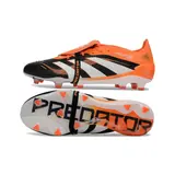 Adidas Predator 25 Elite Tongue Black and Orange Firm Ground FG Football Boot