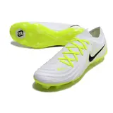 Nike Phantom GX2 Elite White and Green Firm Ground FG Football Boot