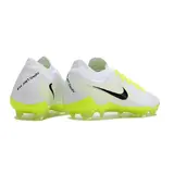 Nike Phantom GX2 Elite White and Green Firm Ground FG Football Boot