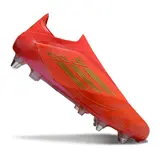 Adidas F50 Elite Laceless Red and Yellow Mixed Studs SG Football Boot