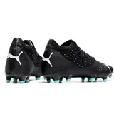 Puma Future Z 1.3 Black and Light Blue Firm Ground FG Football Boot