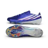 Adidas F50 Hyperfast Laced Elite Blue and White Firm Ground FG Football Boot