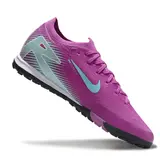 Nike Zoom Mercurial Vapor 16 Elite Purple and Light Blue Turf TF Football Boot
