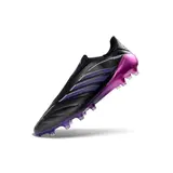 Adidas Copa Pure 4 Laceless Elite Black and Purple Pack Firm Ground FG Football Boot