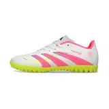 Adidas Predator 25 Elite Pink, White and Yellow Turf TF Football Boot
