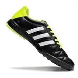 Adidas Adipure 11Pro Black and Green Turf TF Football Boot