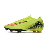Nike Air Zoom Mercurial Vapor 16 Elite Green Orange and Black Firm Ground FG Football Boot