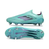 Adidas F50 Elite Without Laces Light Blue Mixed Studs SG Football Boot