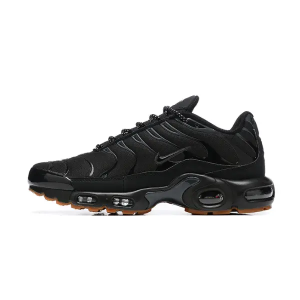 Nike Air Max Plus TN Black Casual Shoes - Gum Sole