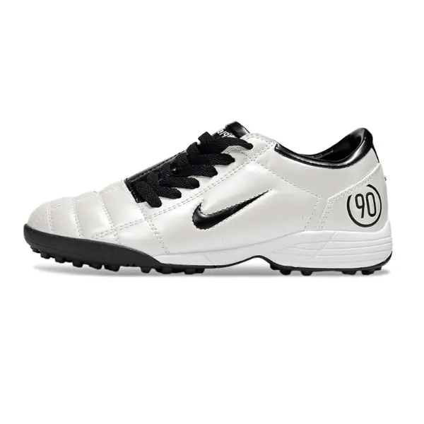 Nike Total 90 III Turf TF White and Black Football Boot