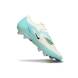 Nike Phantom 6 Elite White and Light Green Firm Ground FG Football Boot
