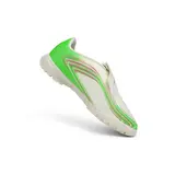 Adidas F50 Messi Laceless Elite White and Green Turf TF Football Boot