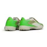 Adidas F50 Messi Laceless Elite White and Green Turf TF Football Boot