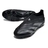Adidas Predator 30 Elite Laceless Black Base Firm Ground FG Football Boot