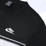 Nike White and Black Training Set T-Shirt and Shorts