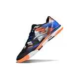 Joma Regate Rebound Black Orange Blue and Gray Indoor IC Football Boot