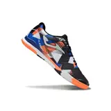 Joma Regate Rebound Black Orange Blue and Gray Indoor IC Football Boot