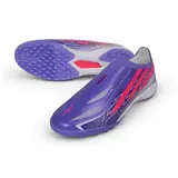 Adidas F50 Hyperfast Laceless Elite Purple and Pink Turf TF Football Boot