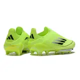 Adidas F50+ Elite Laceless Green and Black Firm Ground FG Football Boot