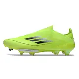 Adidas F50+ Elite Laceless Green and Black Firm Ground FG Football Boot