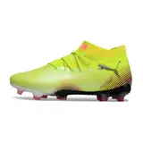Puma Future 8 Yellow and Pink Firm Ground FG Football Boot