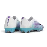 Nike Air Zoom Mercurial Superfly 11 Elite White, Purple and Blue Firm Ground FG Football Boot