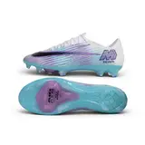 Nike Air Zoom Mercurial Superfly 11 Elite White, Purple and Blue Firm Ground FG Football Boot