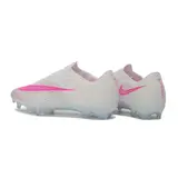 Nike Air Zoom Mercurial Superfly 11 Elite White and Pink Firm Ground FG Kids Football Boot
