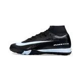 Nike Zoom Mercurial Superfly 10 Elite Black and White Turf TF Kids Football Boot