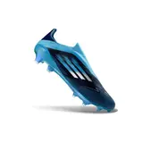 Adidas F50+ Elite Laceless Blue and Black Firm Ground FG Football Boot