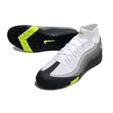 Nike Zoom Mercurial Superfly 10 Elite Kids Turf TF Football Boot - Grey/Black/Volt