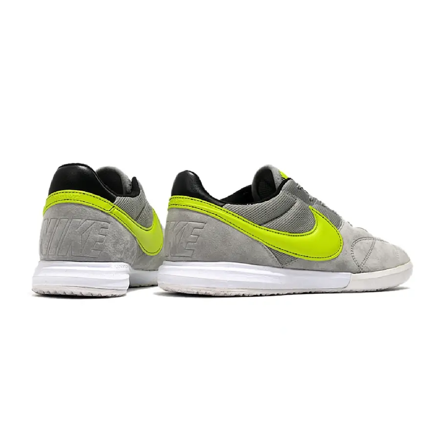 Nike Premier II Gray and Green Indoor IC Football Bootd
